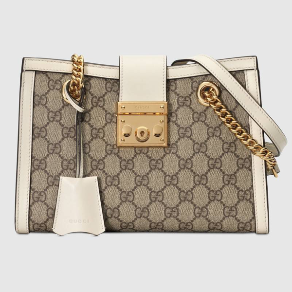 supreme shoulder bag beige