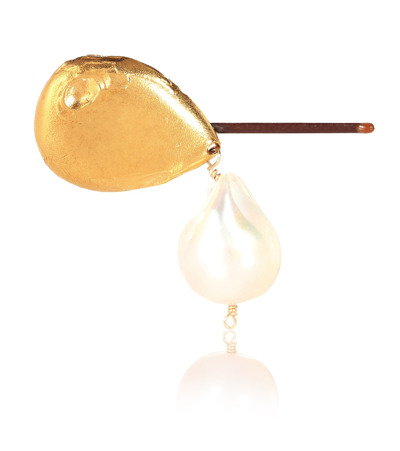 Alighieri Apollos Dance 24kt Gold-plated And Pearl Hair Clip
