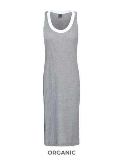 8 By Yoox Midi Dresses In Grey