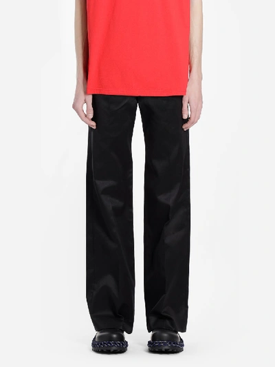 Balenciaga Black Elastic Waist Classic Trousers