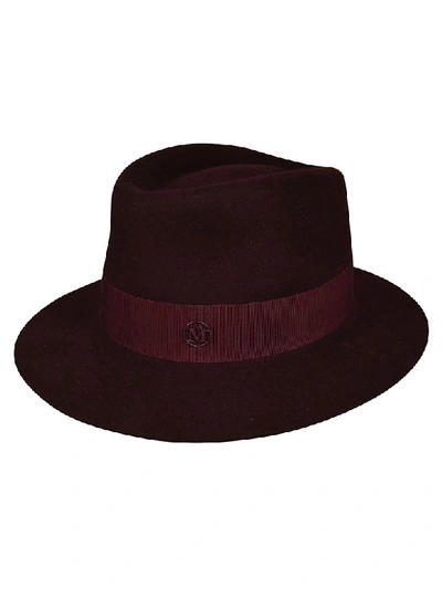 Maison Michel Andre Hat In Rosso/nero
