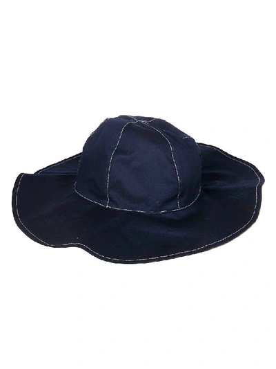 Marni Classic Hat In Navy