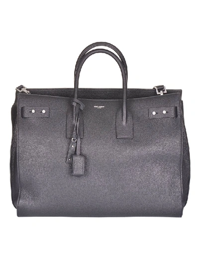 Saint Laurent Sac De Jour Large Tote In Black