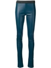 Drome Leggings-style Skinny Trousers In Blue