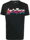 Dsquared2 Arctic Twins T-shirt In Black