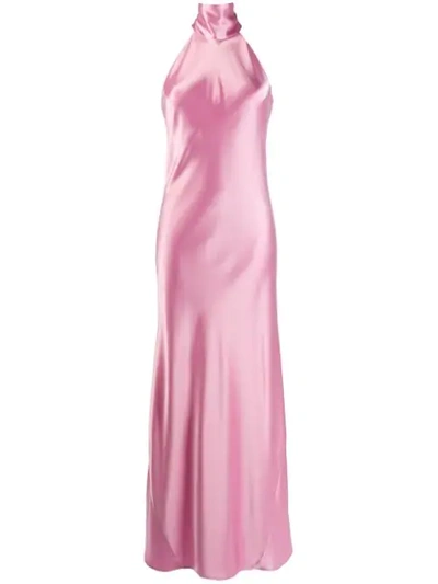 Galvan Sienna Dress In Pink