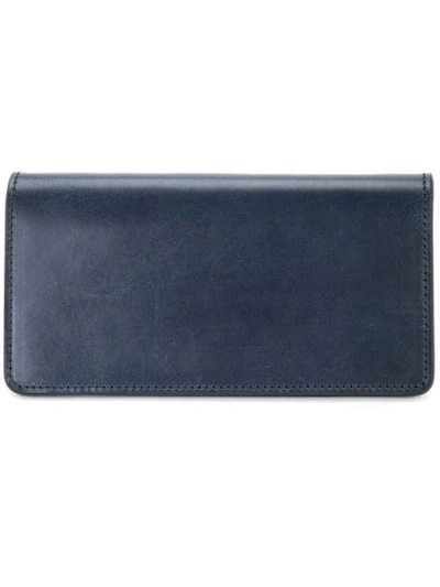 Addict Clothes Japan Flap Wallet In Blue
