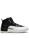 Jordan Air  12 Retro Basketball Shoe In Black/ Varsity Red/ White