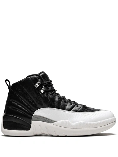 Jordan Air  12 Retro Basketball Shoe In Black/ Varsity Red/ White