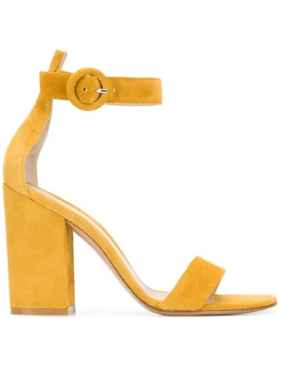 Gianvito Rossi Portofino Sandals In Jaune