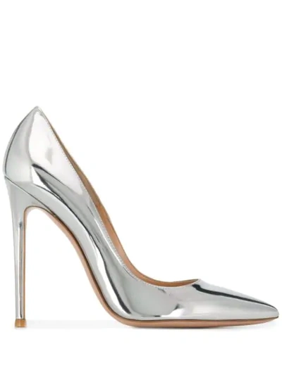 Gianvito Rossi Arge Pumps In Arge Silver