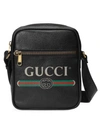 Gucci Black Vintage Logo Cross Body Bag In Brown