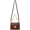 Givenchy Kleine 'gv3' Schultertasche In 613 Burgund