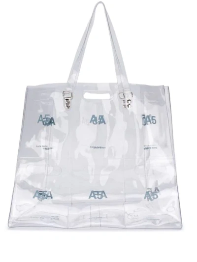 Nana-nana A5 Tote - White In White