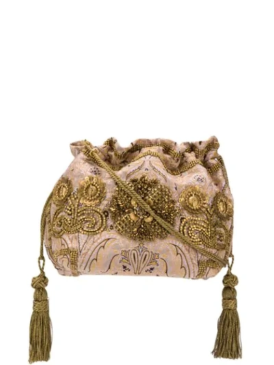 Etro Embellished Shoulder Bag In 0900