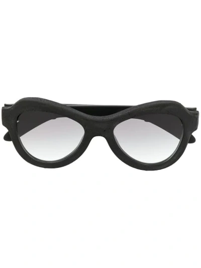 Kuboraum Y2 Sunglasses In 黑色