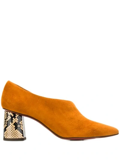 Chie Mihara Loa Pumps In Ante Cognac Sira Beige