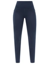 Girlfriend Collective High-rise Pocketed Leggings In Midnight