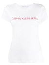 Calvin Klein Jeans Est.1978 Calvin Klein Jeans T-shirt Mit Logo - Weiss In White