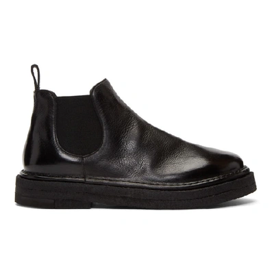 Marsèll Marsell Black Gomme Pallottola Pomice 352p Chelsea Boots In 6766 Black