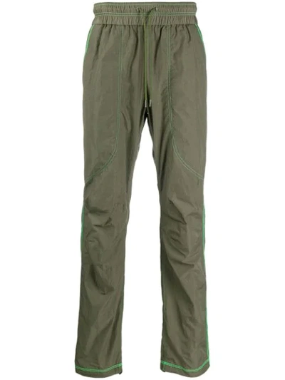 John Elliott Nylon Trackpants In Green