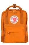 Fjall Raven Mini Kånken Water Resistant Backpack In Burnt Orange