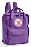 Fjall Raven Mini Kånken Water Resistant Backpack In Purple