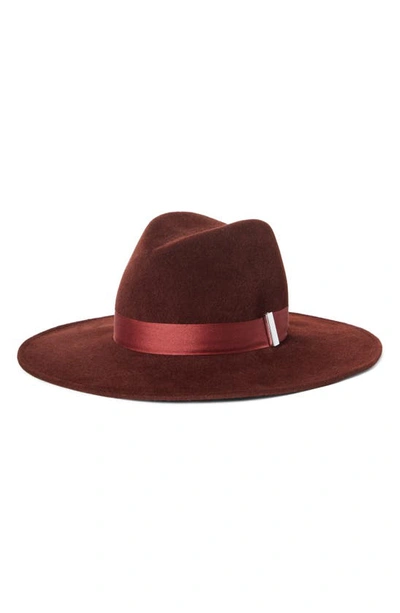 Gigi Burris Millinery Jeanne Velour Hat In Bordeaux