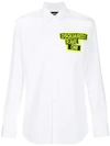 Dsquared2 Rave-on Tailored Shirt In White
