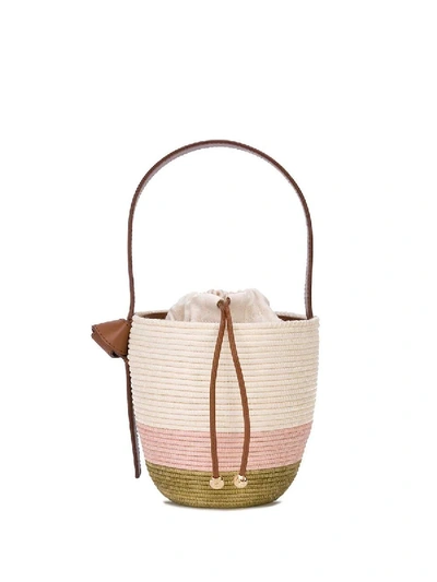 The Webster Lunchpail Bucket Bag In Pink