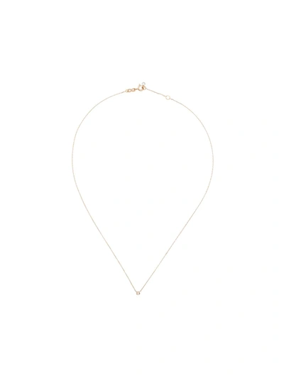 Gigi Clozeau 18kt Rose Gold Diamond Detail Necklace