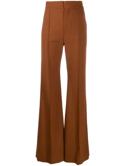 Chloé Flare Trousers In 444