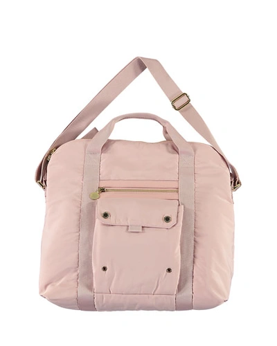 Stella Mccartney Zip-top Diaper Bag In Pink