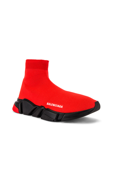 balenciaga sock sneakers red