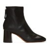 3.1 Phillip Lim / フィリップ リム Nadia Soft Leather Block-heel Booties In Black