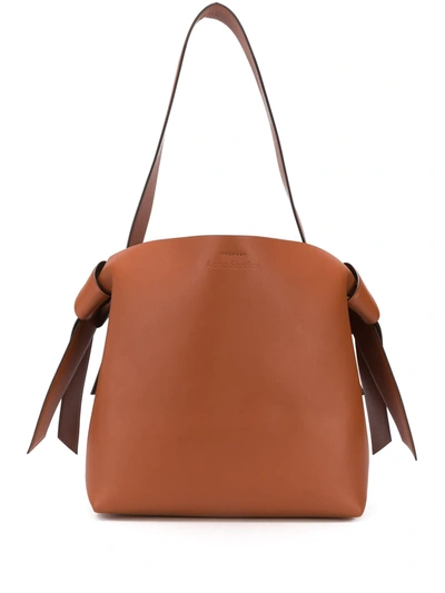 Acne Studios Medium Musubi Bag In Brown