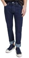 Levi's Men's 501 Original Shrink-to-fit Non-stretch Jeans In Denim