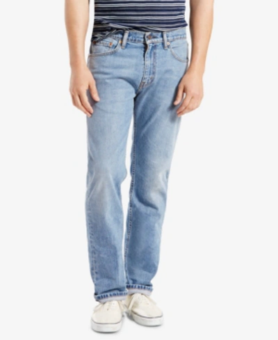 Levi's Men's 505 Regular Straight Fit Non-stretch Jeans In Fremont Crank Bait