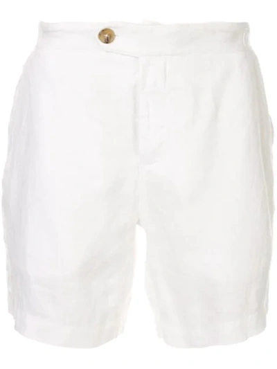 Venroy Side Tab Shorts In White
