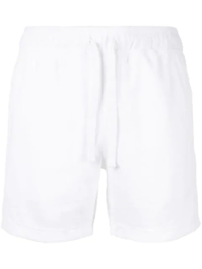 Venroy Terry Towel Shorts In White