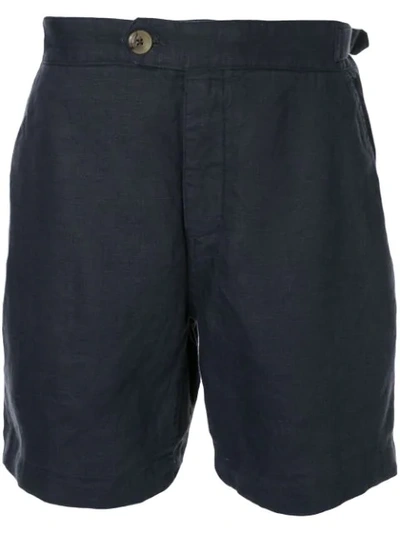 Venroy Side Tab Shorts In Blue