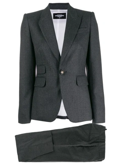 Dsquared2 Two Piece Evening Suit In Grey