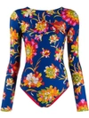 La Doublej La Double J X The Webster Surf Suit In Multicolor