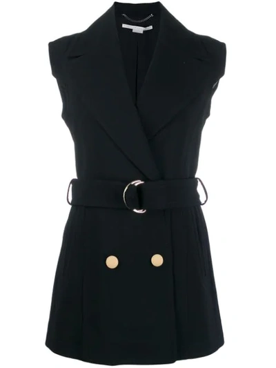 Stella Mccartney Bruce Black Wool-blend Waistcoat