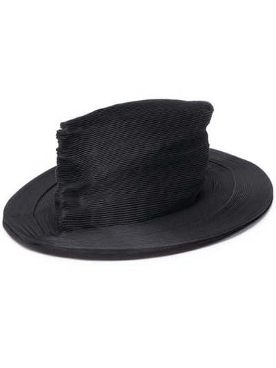 Issey Miyake Orbit Brimmed Hat In 15 Black