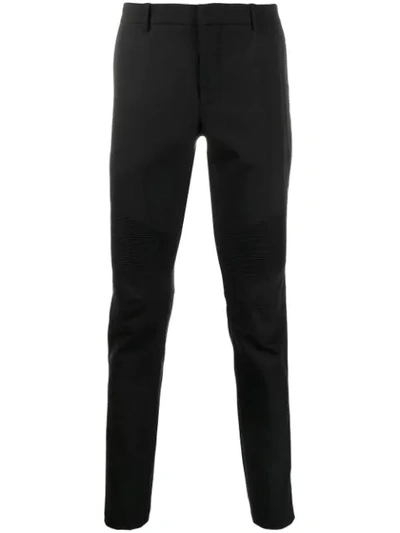Balmain Straight-leg Trousers In Black