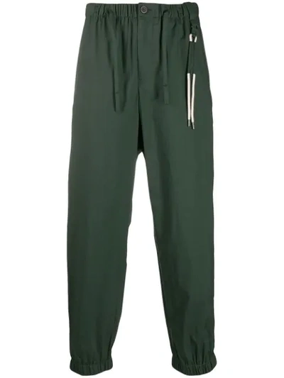 Craig Green Drawstring Track Trousers In Green