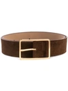 B-low The Belt Gürtel Mit Eckiger Schnalle In Brown