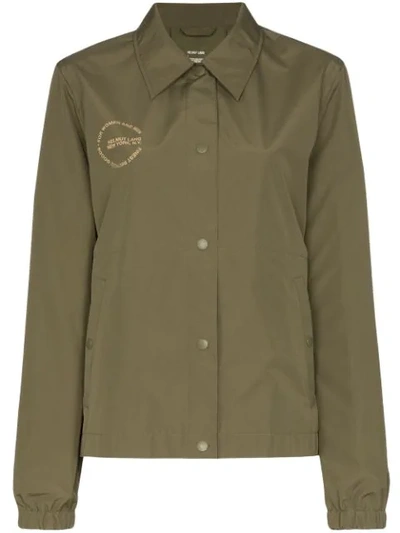 Helmut Lang X Parley For The Oceans Recycled Utility Jacket In Green