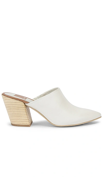 Dolce Vita Angela Pointy Toe Mule In White